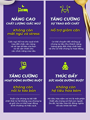 [Nhập Khẩu Từ Malaysia] Viên Uống An Thần, Cải Thiện Giấc Ngủ,Hỗ Trợ Giảm Cân, Detox Cơ Thể Trunight N'zyme Ujuwon - Hộp 30 Viên