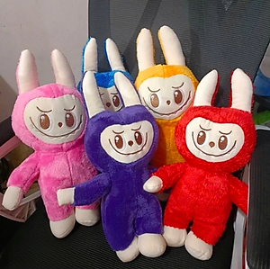 Thú nhồi bông Labubu đáng yêu cho bé - Size 43cm - Quà tặng gấu bông Labubu lông xù nhiều màu sắc.