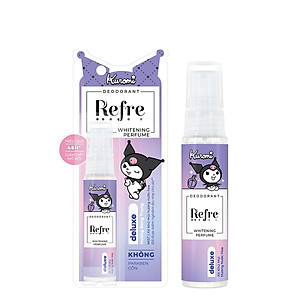 Xịt khử mùi Refre x Kuromi Natural/Whitening Perfume 30ml