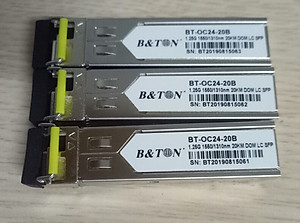 Modul quang 1.25G BTON BT-OC24-24B ( Hãng BTON, 1.25G 1550/1310nm, 20KM) Hàng Nhập Khẩu