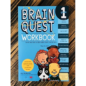 Sách brain quest workbook phát triển tư duy cho bé ( bộ 3 cuốn, 4 - 7 tuổi )