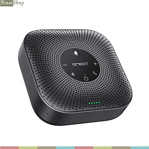 Emeet M0 Plus - Loa Kèm Micro Họp Trực Tuyến, VoiceIA 4.2, Bluetooth 5.0, Âm Thanh Full Duplex Cho Nhóm 8 Người - Hàng chính hãng