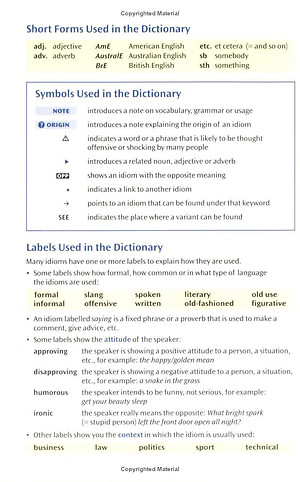 Sách Oxford Idioms Dictionary for Learners of English (New Edition)