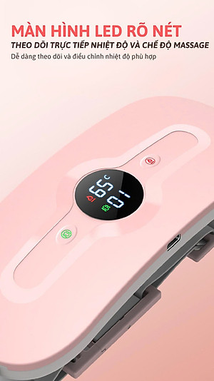 Máy Massage Làm Ấm Bụng, Đai Đeo Giảm Đau Bụng Kinh Nguyệt, Làm Ấm Tử Cung Cho Phụ Nữ Đến Kì 3 CHẾ ĐỘ