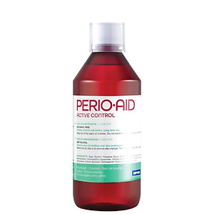 Nước súc miệng diệt khuẩn hàng ngày có hương, ngăn mảng bám, chống viêm Perio-Aid Active Control 500ml