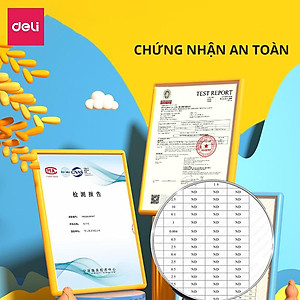 Bút Brush Bút Dạ Màu Marker Chuyên Viết Calligraphy Đầu Mềm Dành Cho Học Sinh Mĩ Thuật Hội Hoạ Deli - Tô Vẽ Truyện Tranh Manga Anime - HM555