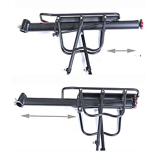 Kệ Yên Sau Gác Ba Ga  Kiotool Gắn Thêm Phía Sau Cho Xe Đạp Vào Cốt Yên cho xe đạp địa hình và leo núi