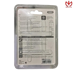 Ổ khóa ABUS 96TI/60 thân TITALIUM rộng 60mm 4 chìa vi tính - MSOFT