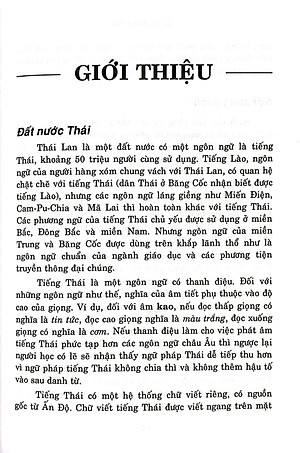 Tự Học Tiếng Thái Cho Người Mới Bắt Đầu