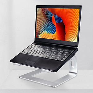 Giá Đỡ Laptop Macbook Nhôm Tháo Lắp Gọn Nhẹ - Bạc