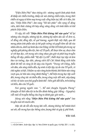 Điện Biên Phủ Không Thể Nào Quên