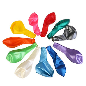 Sét 100 Bong Bóng Nhiều Màu Trang Trí Thôi Nôi, Sinh Nhật, Tiệc Cưới - Hàng chính hãng