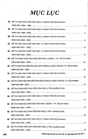 Tuyển Chọn Và Giải Chi Tiết Đề Thi Học Sinh Giỏi - Môn Hóa Học 9 (Phiên Bản Mới Nhất)