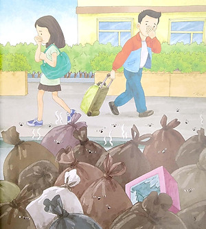 Sách Thế Giới Xe Cộ: Xe Chở Rác_Sanitation Truck