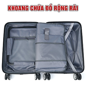TẶNG TÚI ĐỰNG GIÀY + THẺ TAG - Vali cao cấp TRIP LUX89 size 20inch có ngăn đựng Laptop - Hàng chính hãng
