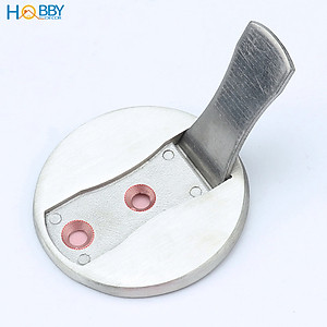 Chặn cửa đế dẹp nam châm hít chặn inox 304 Hobby home decor CC2