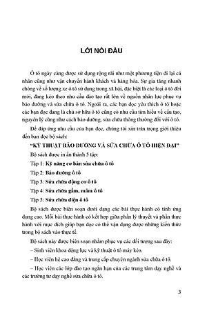 Sách Kỹ Thuật Bảo Dưỡng Và Sửa Chữa Ô Tô Hiện Đại - Kỹ Năng Cơ Bản Sửa Chữa Ô Tô