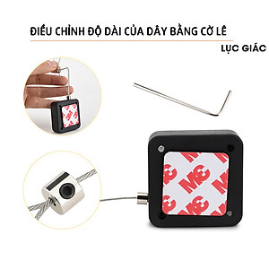 TAY CO GIỮ CỬA DÙNG MIẾNG DÍNH KHÔNG CẦN KHOAN, NHỎ GỌN TIỆN DỤNG – MH2011