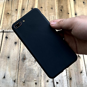 Ốp lưng dẻo mỏng màu đen dành cho iPhone 7 Plus / 8 Plus - Hàng chính hãng