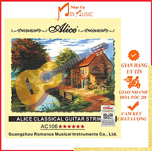 Dây Đàn Guitar Acoustic Alice 106 (dây đàn classic )