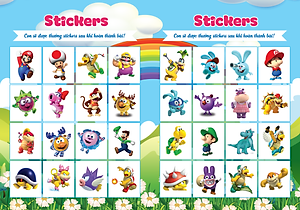 Sách Cùng Khủng Long Tập Viết Chữ Cơ Bản - Chữ Cái Tiếng Anh Viết Thường - Quyển 5 - Sticker Bé Trai