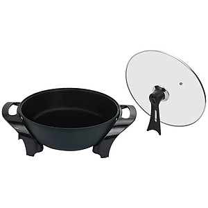 Nồi lẩu điện nhôm nguyên khối Nagakawa NAG1905 (5 Lít) - Hàng chính hãng