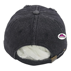 Nón kết jean rách bụi, phong cách cổ điển, cá tính, vài jean bền đẹp, khóa gài cứng cáp - Hạnh Dương