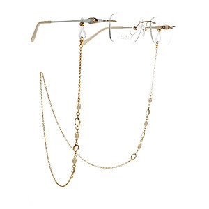 Dây đeo gọng kính nhiều màu sắc hạt đá mix hạt châu tròn nhỏ phụ kiện thời trang hot trend so cool ngầu nam nữ unisex