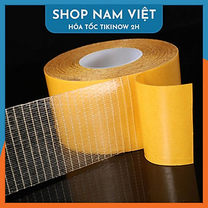 Keo 2 Mặt Sợi Thủy Tinh Cường Lực Dán Thảm Trải Sàn, Keo Chống Nước, Không Để Vết Keo