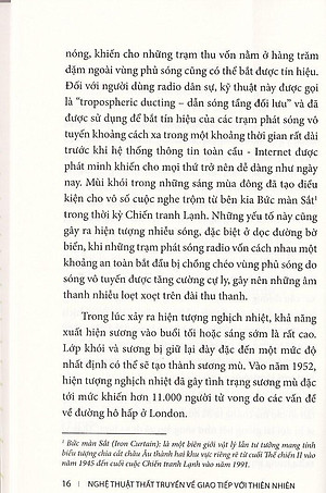 Sách Nghệ Thuật Thất Truyền Về Giao Tiếp Với Thiên Nhiên