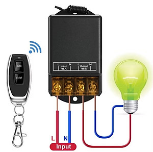 BỘ ĐIỀU KHIỂN BẬT TẮT ĐIỆN TỪ XA MÁY BƠM NƯỚC BÓNG ĐÈN