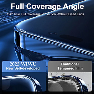 Kính cường lực chống nhìn trộm và Full trong HD cho iPhone 16 Promax / 15 Pro Max/ X/ 11/11 Pro Max/12/12 Pro Max/13/13 Pro Max/14/14 Pro Max/14 Plus hiệu WiWu iPrivacy với góc nhìn bảo mật 28độ, độ mỏng 0.3mm, vát cạnh 2.5D và độ cứng 9H - Hàng nhập khẩu