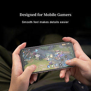 Dán cường lực HODA 2in1 Chống Chói + Chống Vân Tay/ Chống Chói + Chống Nhìn Trộm dành cho iPhone 14 Pro Max/ 14 Pro Kèm Khung Dán - Hàng nhập khẩu