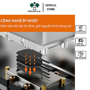 [Hoả tốc] Vợt pickleball Carbon T700 cao cấp phù hợp cho mọi người - Tặng kèm 2 trái banh Pickleball