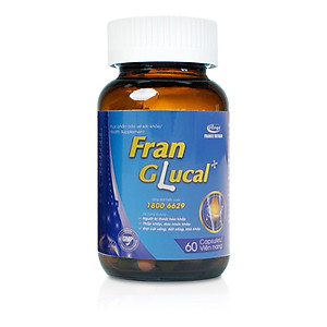 FRAN GLUCAL - NĂNG ĐỘNG - Tăng chất nhầy cho dịch khớp, phục hồi và tái tạo mô sụn khớp bị tổn thương