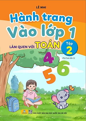 Sách - Combo 5 cuốn Tập tô tập viết chữ, số và học Toán, Hành trang vào lớp 1 - Lê Mai - ndbooks