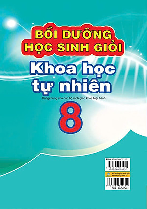 Sách - Bồi Dưỡng Học Sinh Giỏi Khoa Học Tự Nhiên 8 - Biên soạn theo chương trình GDPT mới - ndbooks