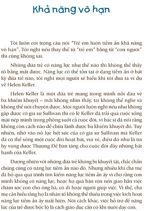 Sách Khơi Nguồn Tiềm Năng Của Trẻ