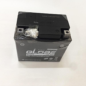 Bình Ắc Quy Khô Xe Máy GLOBE WTZ6V 12V6AH dùng cho NOZZA, AirBlade, SH MODE, SH Việt Nam