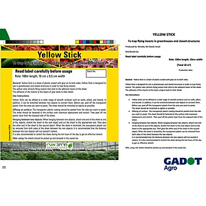 KEO DÍNH BẪY RUỒI MÀU VÀNG CỦA ISRAEL (CUỘN 20 MÉT TRẢI NGHIỆM) VÀ BẪY CÁC LOẠI CÔN TRÙNG KHÁC TRONG NÔNG NGHIỆP NHƯ BỌ PHẤN TRẮNG, BỌ TRĨ, BƯỚM, ỐC SÊN ...