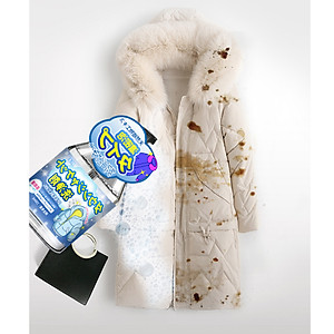 Chai xịt giặt khô áo khoác Nhật Bản 330ml - Bọt làm sạch, vệ sinh quần áo siêu tốc