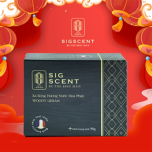 Xà bông Hương Nước Hoa Woody Urban thương hiệu SIGSCENT 90g