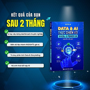 Sách Data & AI thực chiến với Excel & Power BI