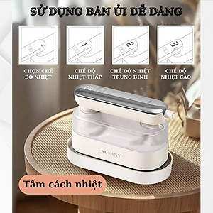 Bàn là hơi nước cầm tay SOKANY SK-11045 công suất lớn 1200W, là siêu phẳng, siêu nhanh, nhỏ gọn tiện lợi cho cả gia đình -HÀNG CHÍNH HÃNG