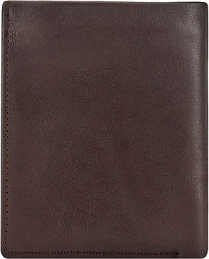 Ví Nam Kiểu Đứng Sọc Ngang Huy Hoàng HT2140 (12.5 x 10 cm) - Nâu