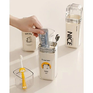 Hộp Đựng Bàn Chải Đánh Răng Đồ Dùng Du Lịch (Cao Cấp) - Hôp Đựng Kem Đánh Răng Du Lịch Phượt Dã Ngoại Văn Phòng