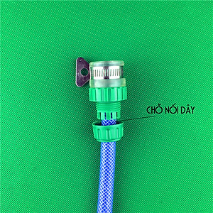 Nối nhanh cho vòi nước ra dây ống nước mềm ống 18 hoặc 27mm dùng tưới cây hay rửa xe