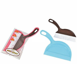 Bộ chổi & xẻng hót rác Mini Echo hàng nội địa Nhật Bản