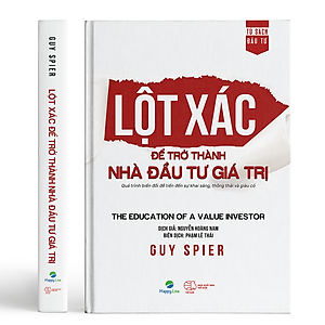 Sách Lột xác để trở thành nhà đầu tư giá trị - The education of a value investor