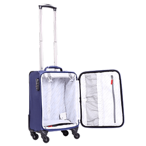 Vali Kéo Vải Du Lịch SAKOS CHAMPION 4.5 - Size XS (18inch)/ Xách Tay (Cabin) - Khóa TSA - Chống Thấm, Trượt Nước